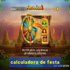 calculadora de festa